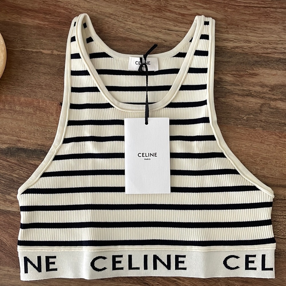 *BRAND NEW* CELINE Mesh Sports Bra